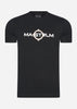 MA.Strum T-shirts  SS logo print tee - jet black 