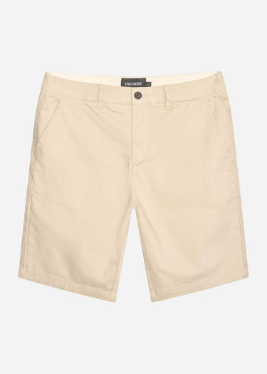 Lyle & Scott Korte Broeken  Chino short - stone 