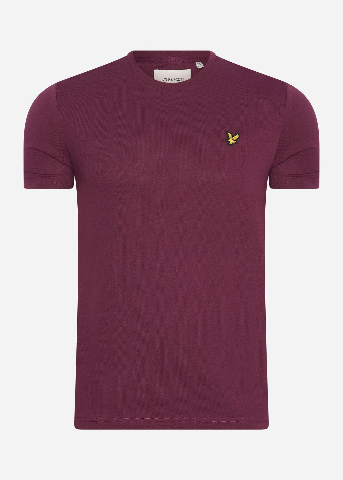 Plain t-shirt - burgundy