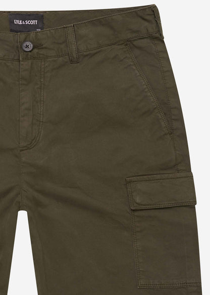 Lyle & Scott Korte Broeken  Cargo shorts - trek green 