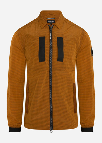 Marshall Artist Overshirts  Liquid ripstop - rust 