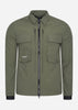 Marshall Artist Overshirts  Forte polyamide overshirt - khaki 