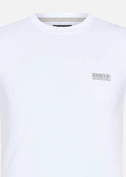 Small logo tee - white - Barbour International