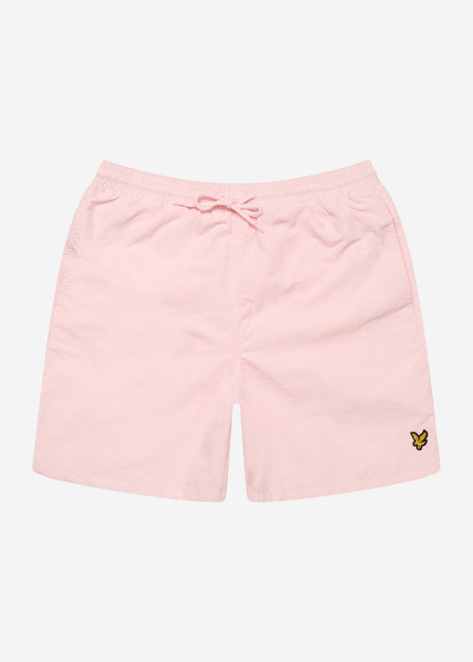 Plain swimshort - stonewash pink