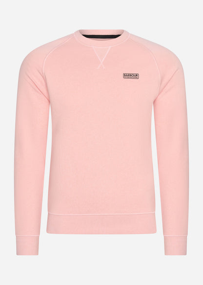 Barbour International Truien  Essential crew sweat - pink cinder 