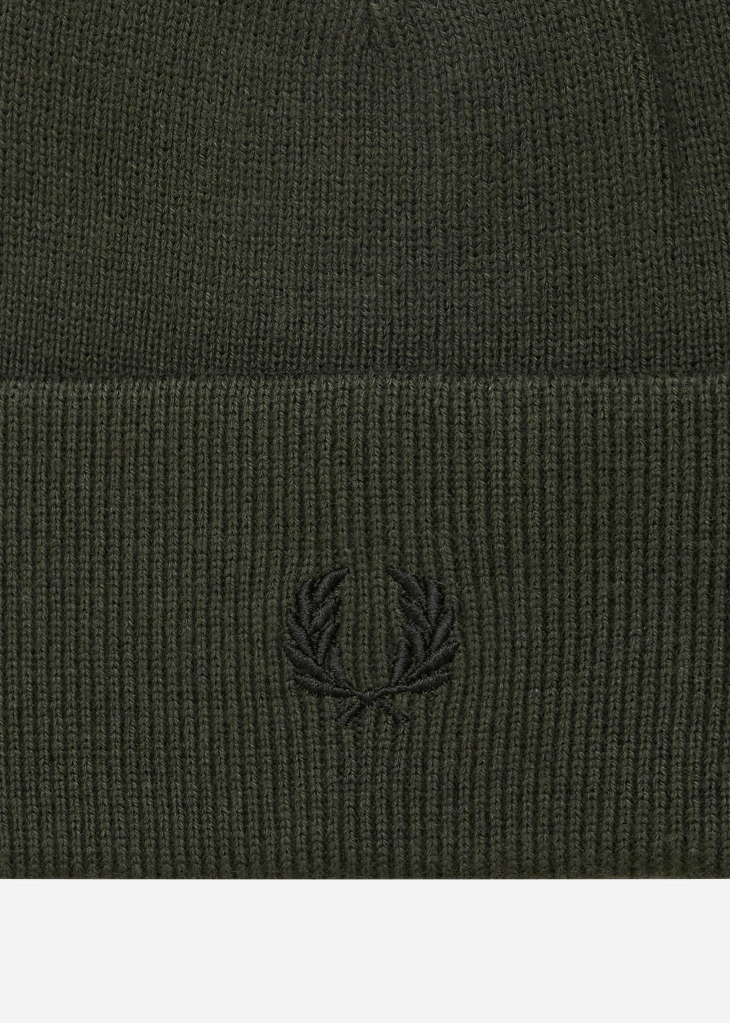 Fred Perry Mutsen  Merino wool beanie - hunting green 