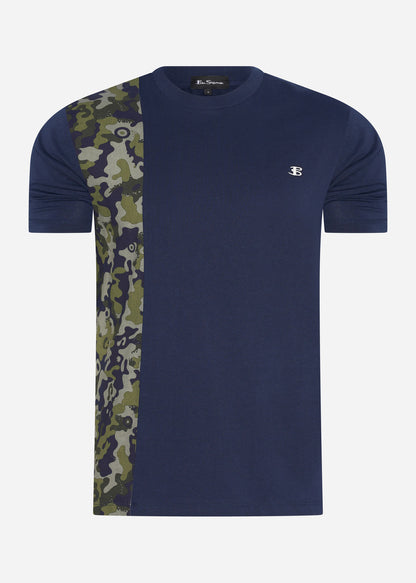 Ben Sherman T-shirts  Camo print tee - marine 