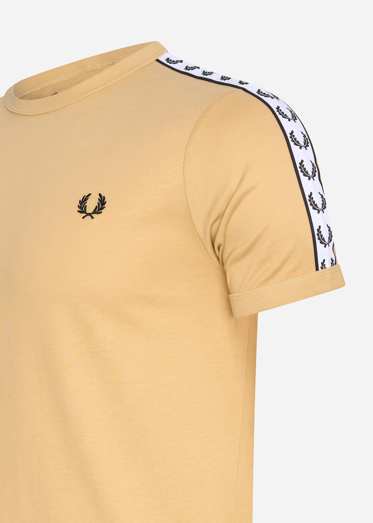 Fred Perry T-shirts  Taped ringer t-shirt - desert 