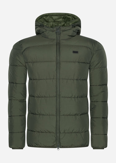 Barbour International Jassen  Court quilt - sage 