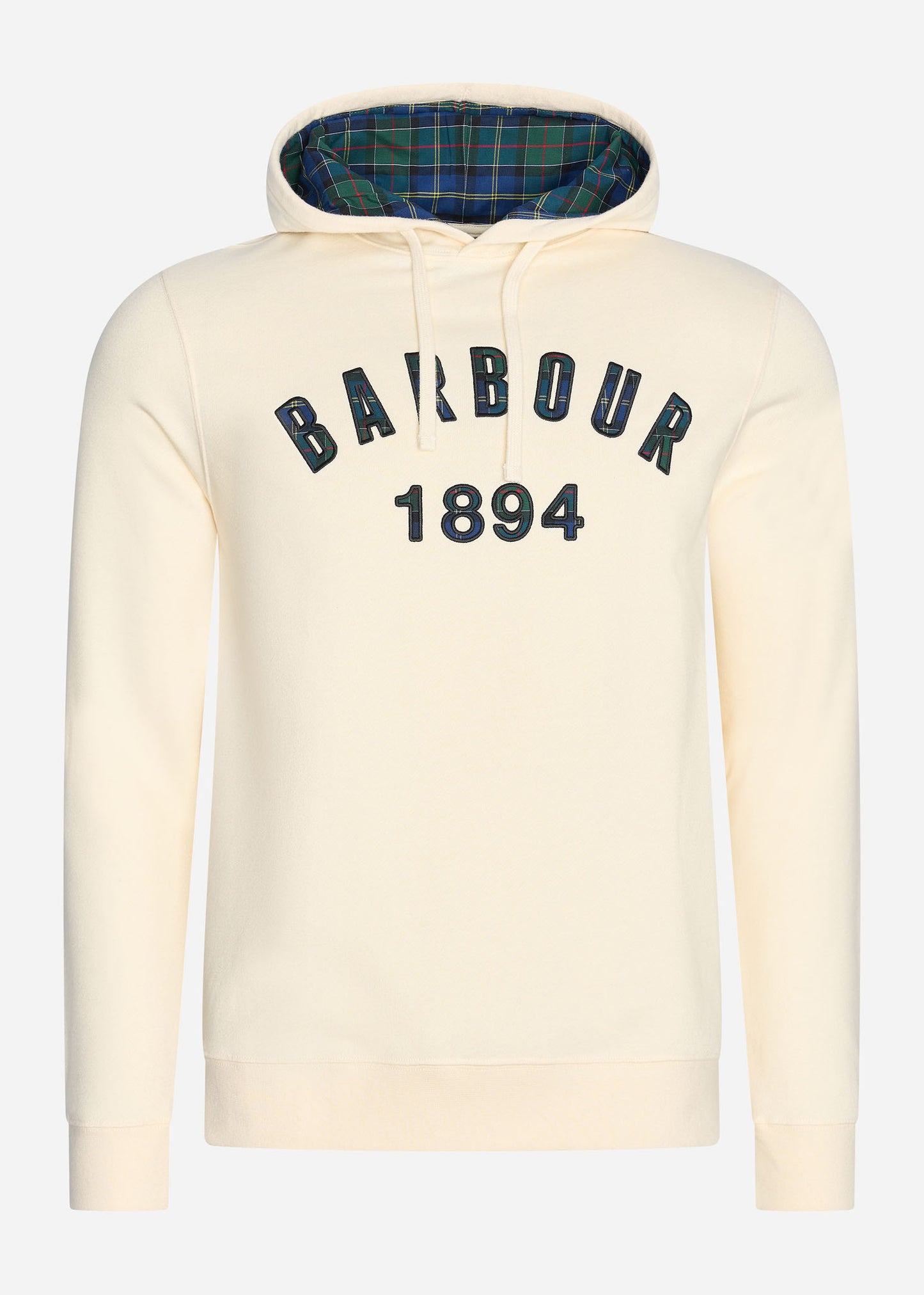 Barbour hoodie neutral off-white beige