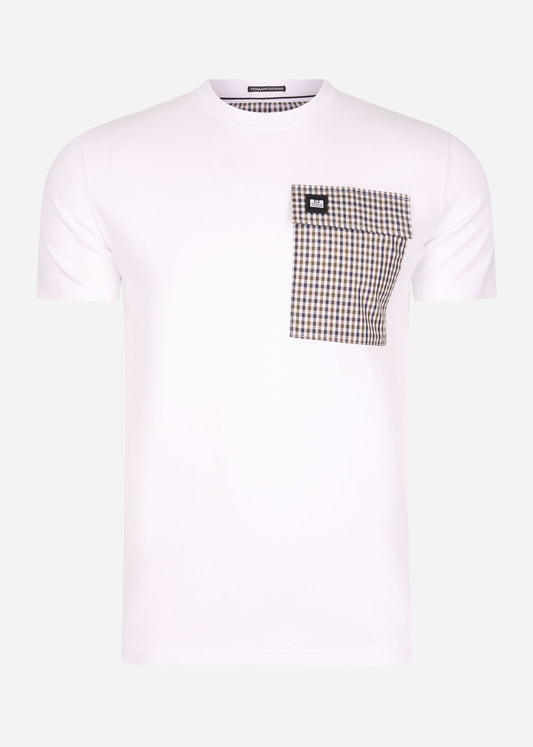 Weekend Offender T-shirts  Gorman - white 