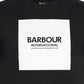 Barbour International block t-shirt black white