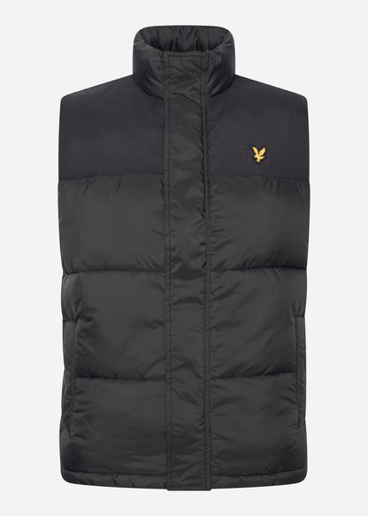 Lyle & Scott Bodywarmers  Wadded gilet - jet black 