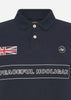 Peaceful Hooligan Polo's  Flag polo - navy 