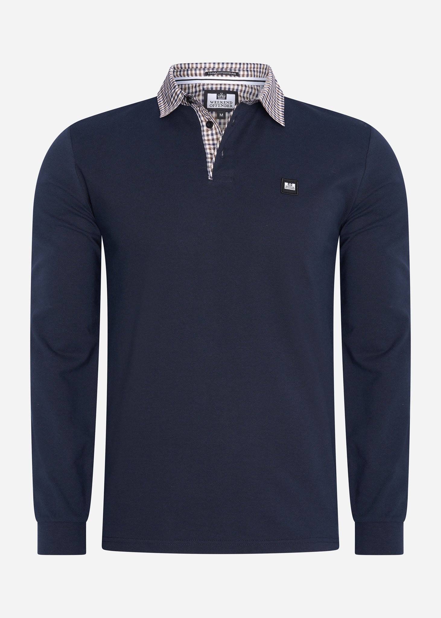 Weekend Offender Longsleeve Polo's  Tavarez - navy 