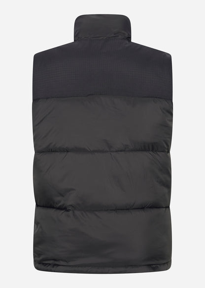 Lyle & Scott Bodywarmers  Wadded gilet - jet black 