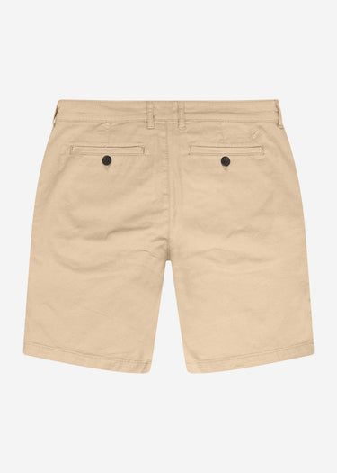 Lyle & Scott Korte Broeken  Chino short - stone 