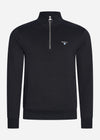 Barbour Truien  Rothley half zip - black 