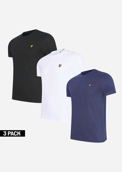 Lyle & Scott T-shirts  Lyle and Scott 3 Pack crewneck t-shirts 