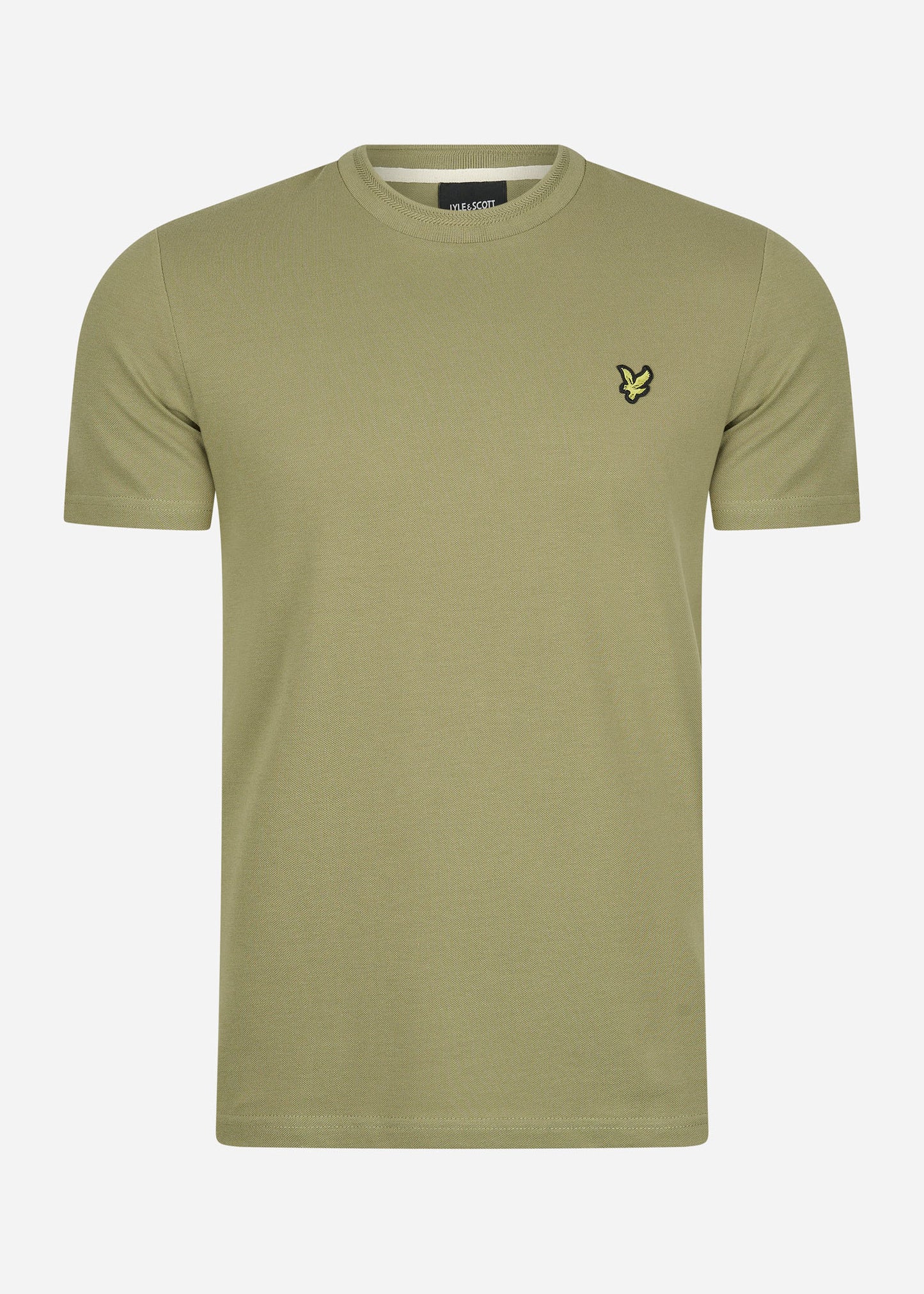 Crest tipped t-shirt - seaweed
