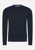 Weekend Offender Truien  F bomb - navy 