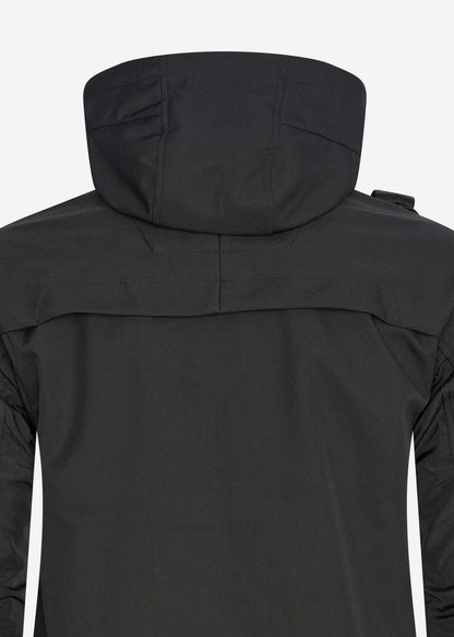 MA.Strum Jassen  Softshell hooded jacket - jet black 