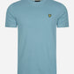 Crest tipped t-shirt - skipton blue