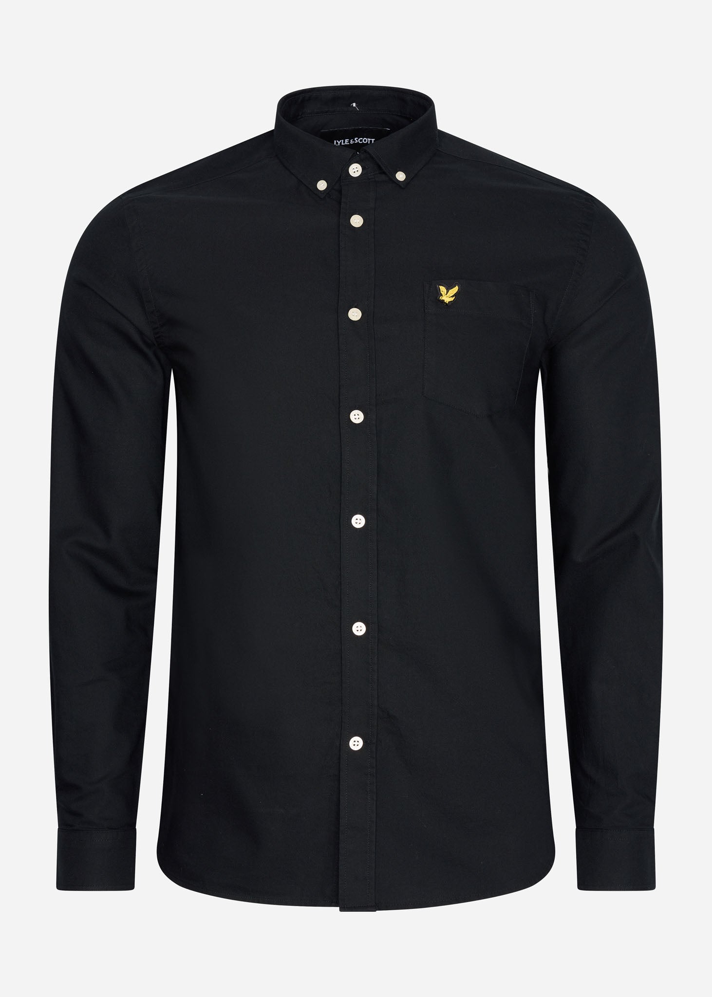 Lyle & Scott Overhemden  Oxford shirt - jet black 