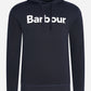 barbour hoodie trui navy
