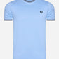 Twin tipped t-shirt - sky - Fred Perry
