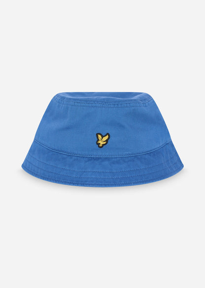 Lyle & Scott Bucket Hats  Cotton twill bucket hat - spring blue 