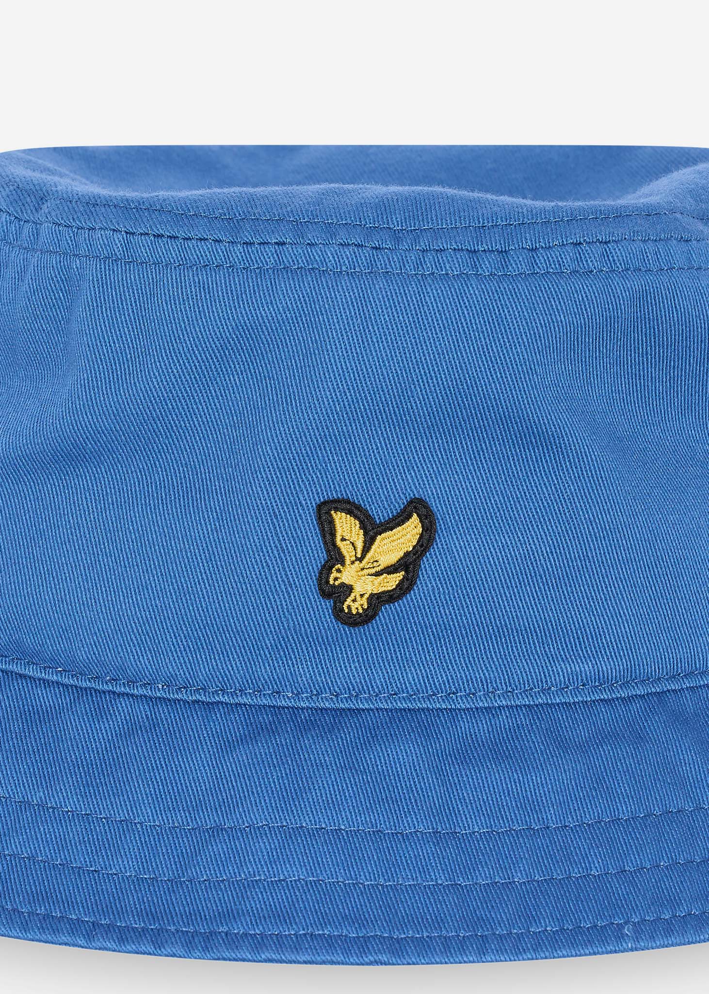 Lyle & Scott Bucket Hats  Cotton twill bucket hat - spring blue 