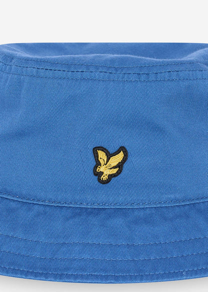 Lyle & Scott Bucket Hats  Cotton twill bucket hat - spring blue 