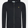 Lyle & Scott Vesten  Zip through hoodie - jet black 