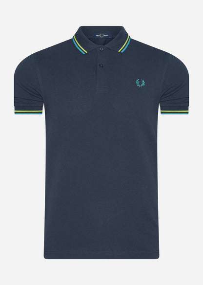 Fred Perry Polo's  Twin tipped fred perry shirt - drkairf lim sgrn 