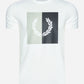 Fred Perry T-shirts  Laurel wreath graphic t-shirt - snow white 