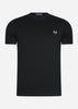 Fred Perry T-shirts  Back graphic t-shirt - black 