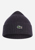 Lacoste Mutsen Beanie - lightning chine