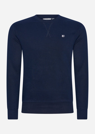 Ben Sherman Truien  B logo crew - marine dark 