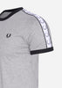 Fred Perry T-shirts  Taped ringer t-shirt - steel marl 