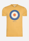 Ben Sherman T-shirts  Signature target tee - butterscotch 