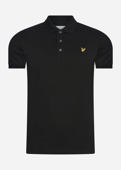 Lyle & Scott Polo's  Plain polo shirt - jet black 