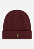 Lyle & Scott Mutsen  Beanie - merlot 