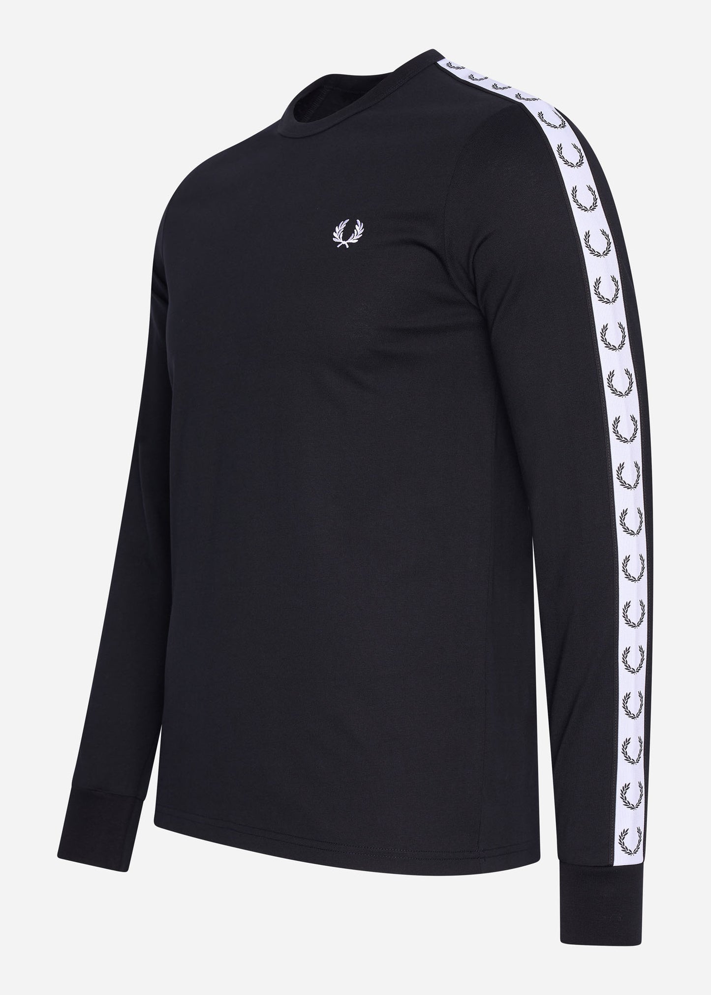 fred perry taped longsleeve t-shirt