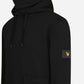 lyle and scott face covered hoodie black