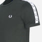 Fred Perry T-shirts  Taped ringer t-shirt - night green 