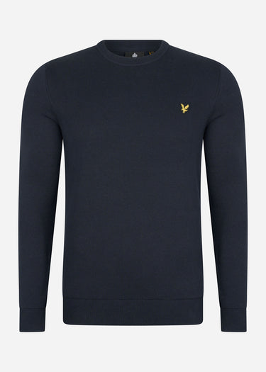 Lyle & Scott Truien  Cotton crew neck jumper - dark navy 