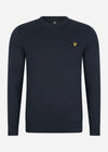 Lyle & Scott Truien  Cotton crew neck jumper - dark navy 