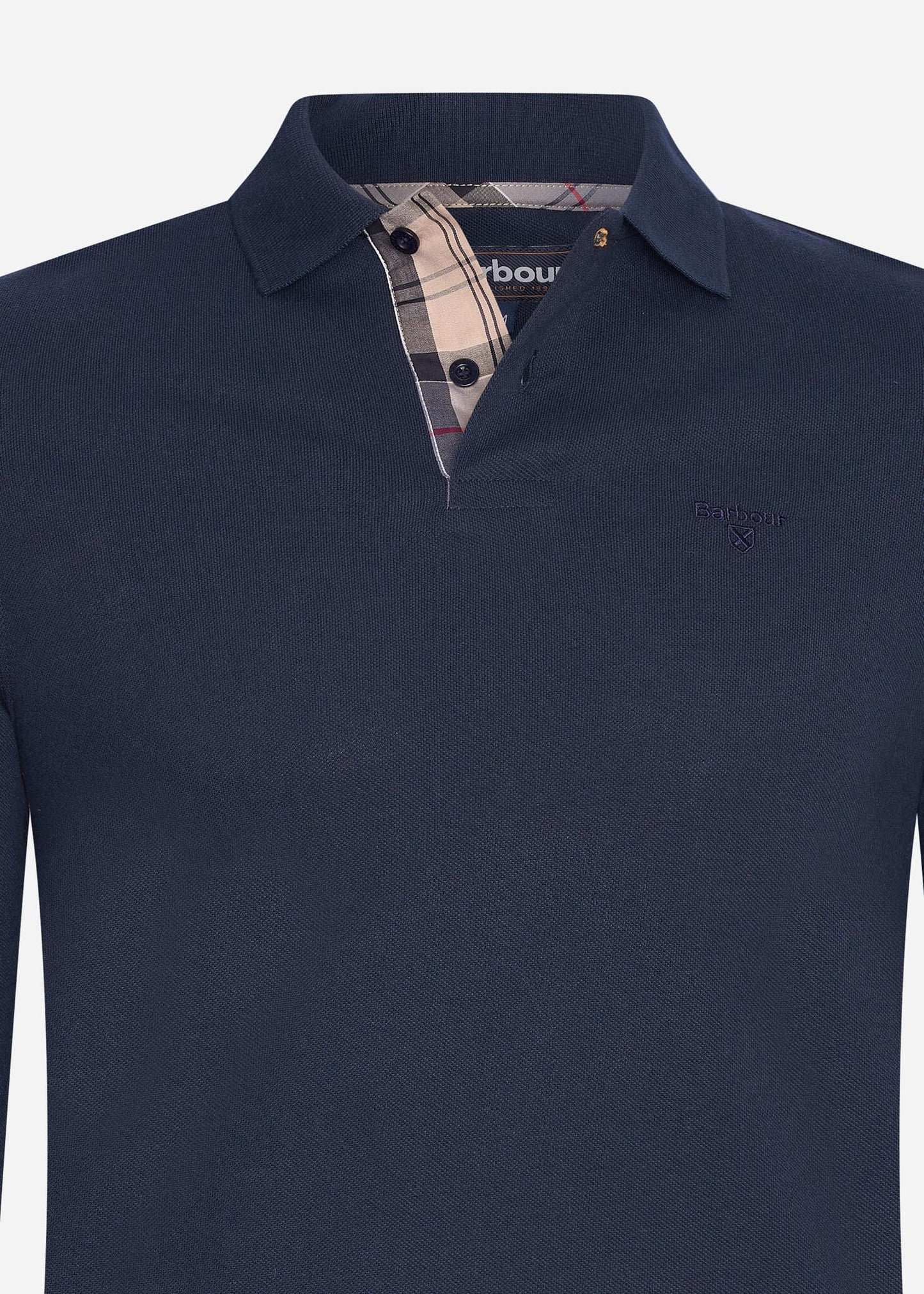 L/S sports polo - navy