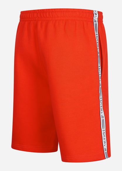 Lacoste Korte Broeken  Contrast stripe shorts - corrida 